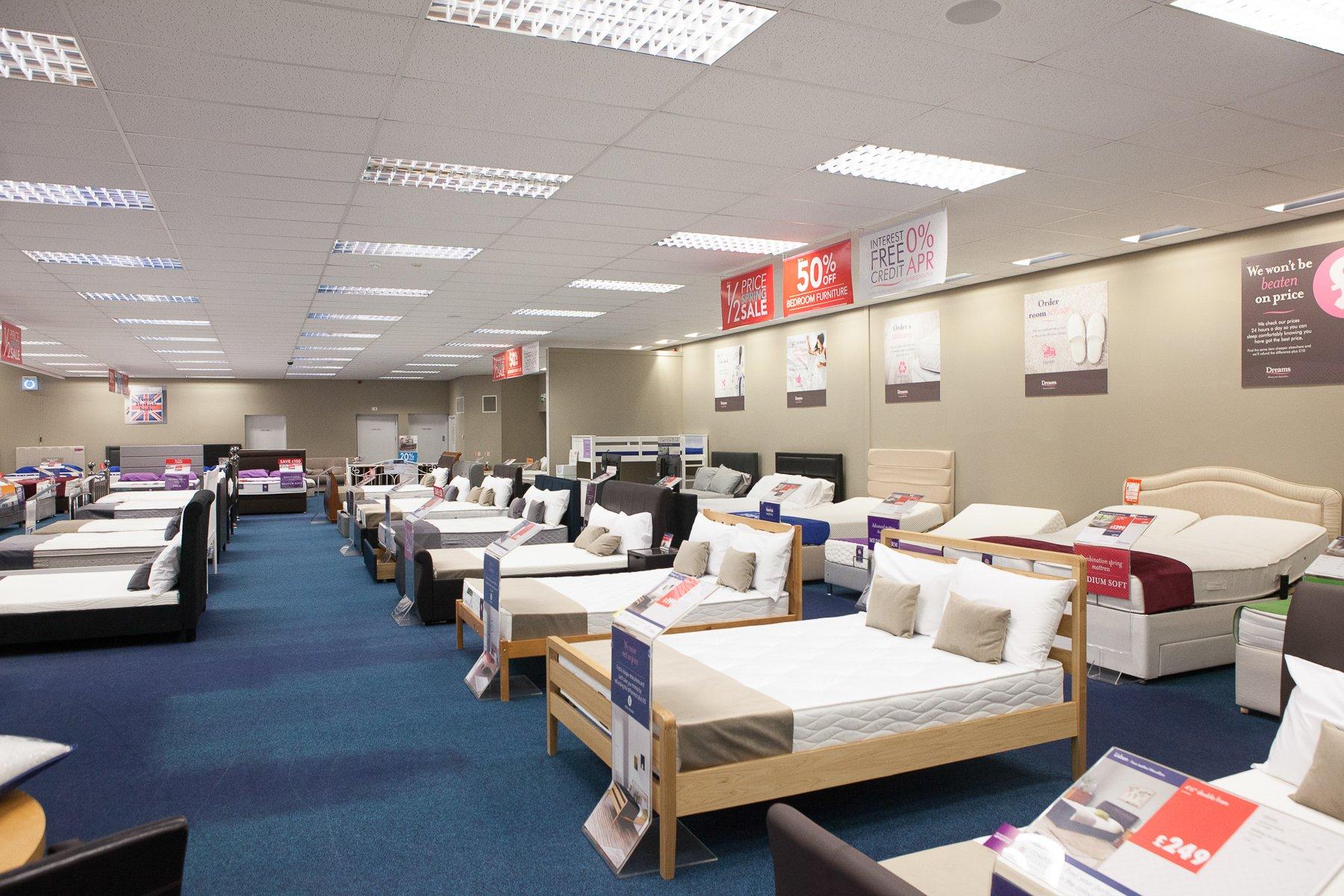 Dreams Store in Yeovil Beds, Mattresses & Furniture Dreams